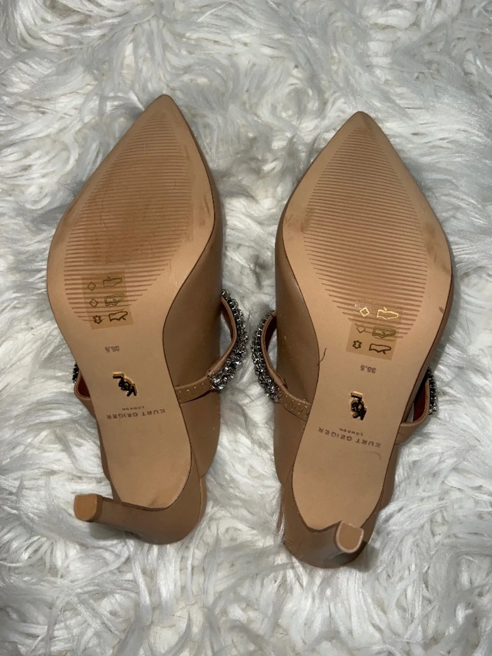 Kurt Geiger London Duke mule heel women’s size 5.5